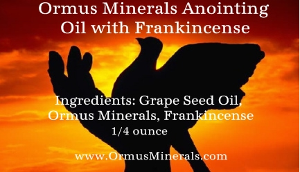 Ormus Minerals Frankincense Anointing Oil